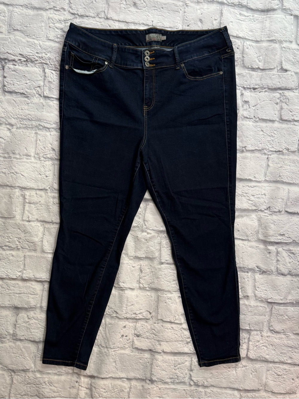 Torrid Super Soft Premium Jeggings Deep Blue Plus 22R